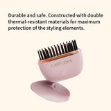 Mini Hair Straightener in a compact, stylish design with an elegant pink color, perfect for daily use.