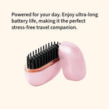 Mini Hair Straightener in a compact, stylish design with an elegant pink color, perfect for daily use.